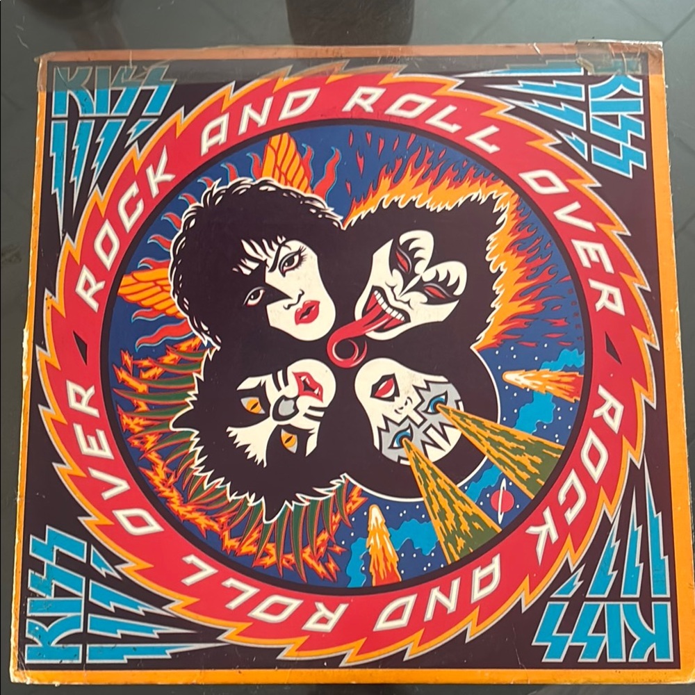 KISS Rock and Roll Over Vinyl Record